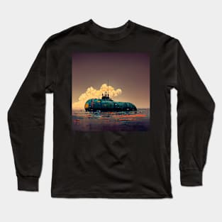 Submarine in No man's land Long Sleeve T-Shirt